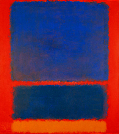 Blue, Orange, Red Mark Rothko